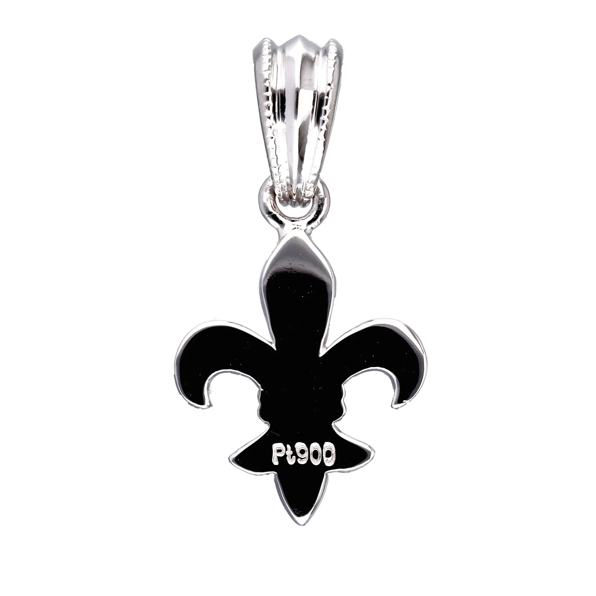 プラチナペンダントトップ(百合の紋章モチーフ/PT900)《WPDY4276》