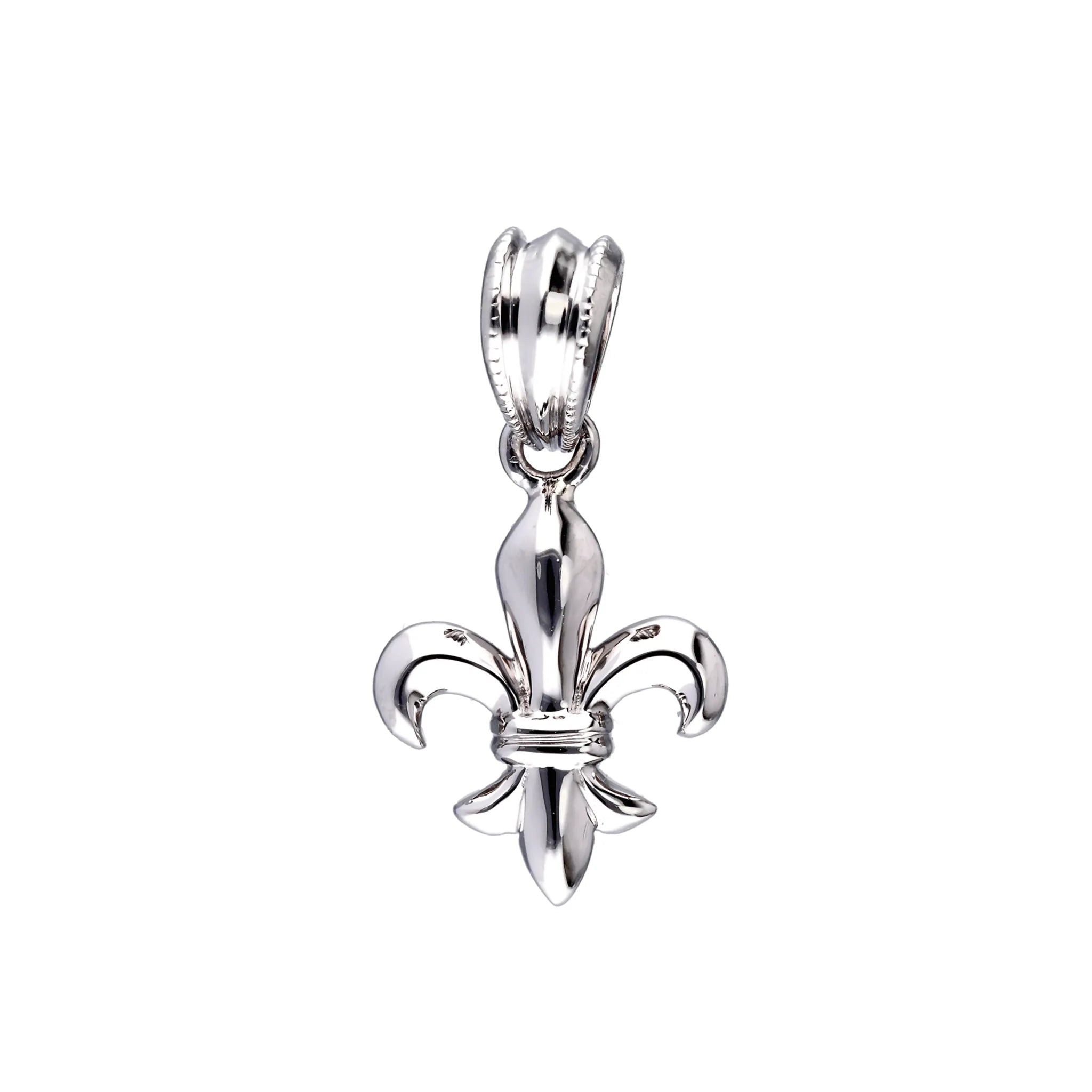 プラチナペンダントトップ(百合の紋章モチーフ/PT900)《WPDY4276》