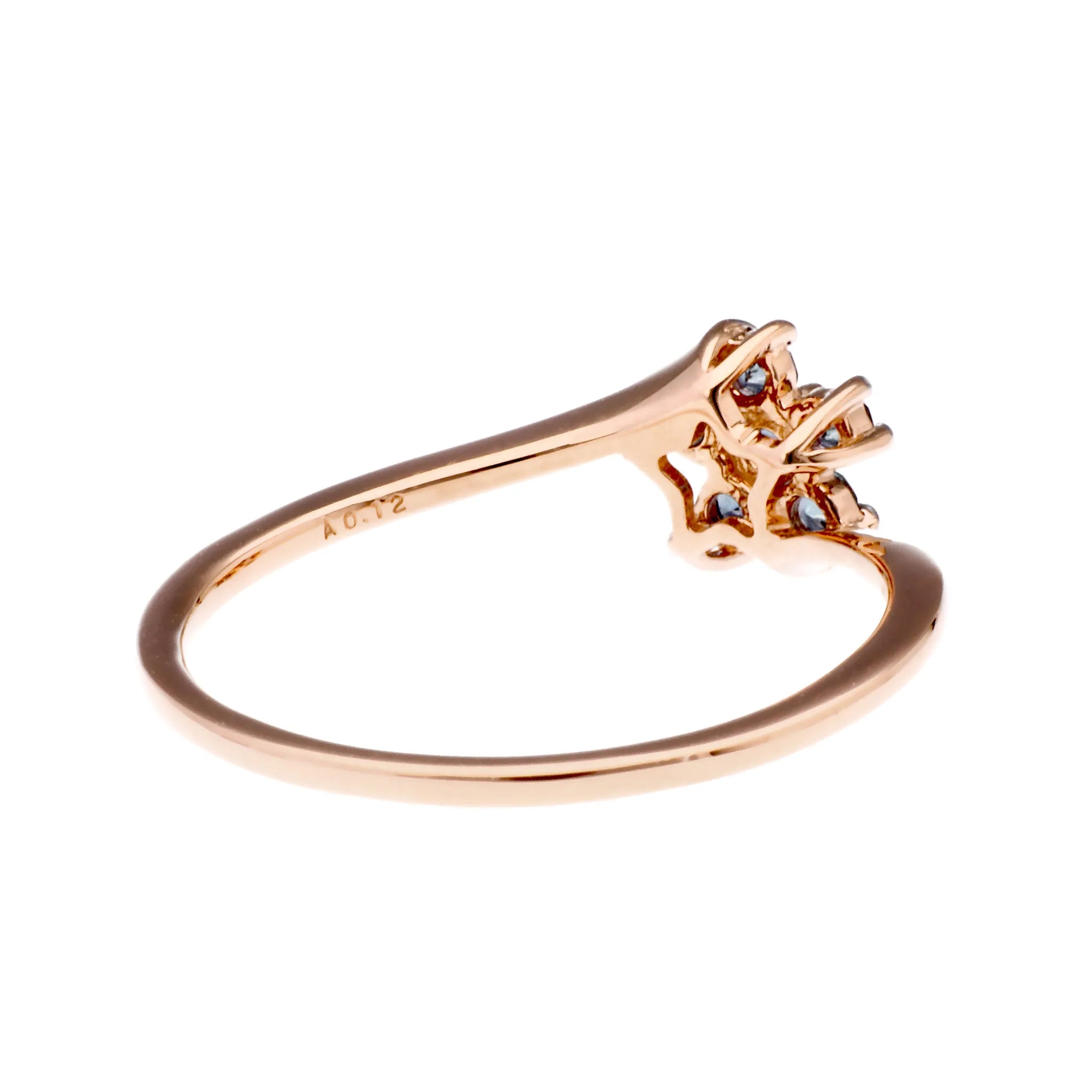 アレキサンドライト K18リング(クレサンベール/サクラ/K18ピンクゴールド/6月誕生石)《WRGA4175》