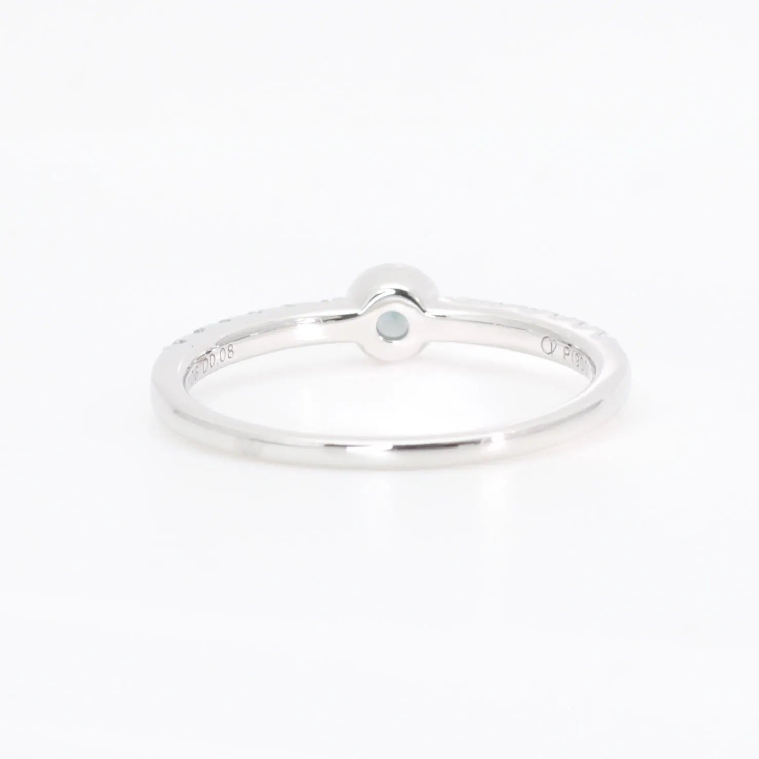 アレキサンドライト プラチナリング(ウォーターオパール/ダイヤモンド/6月誕生石)《WRGA4308》