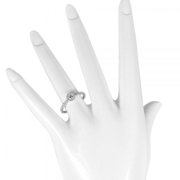 ダイヤモンド プラチナリング(0.13カラット/FカラーUP/VS2UP/EXCELLENT/一粒/4月誕生石/グレーディングレポート付き)《WRGD3367》