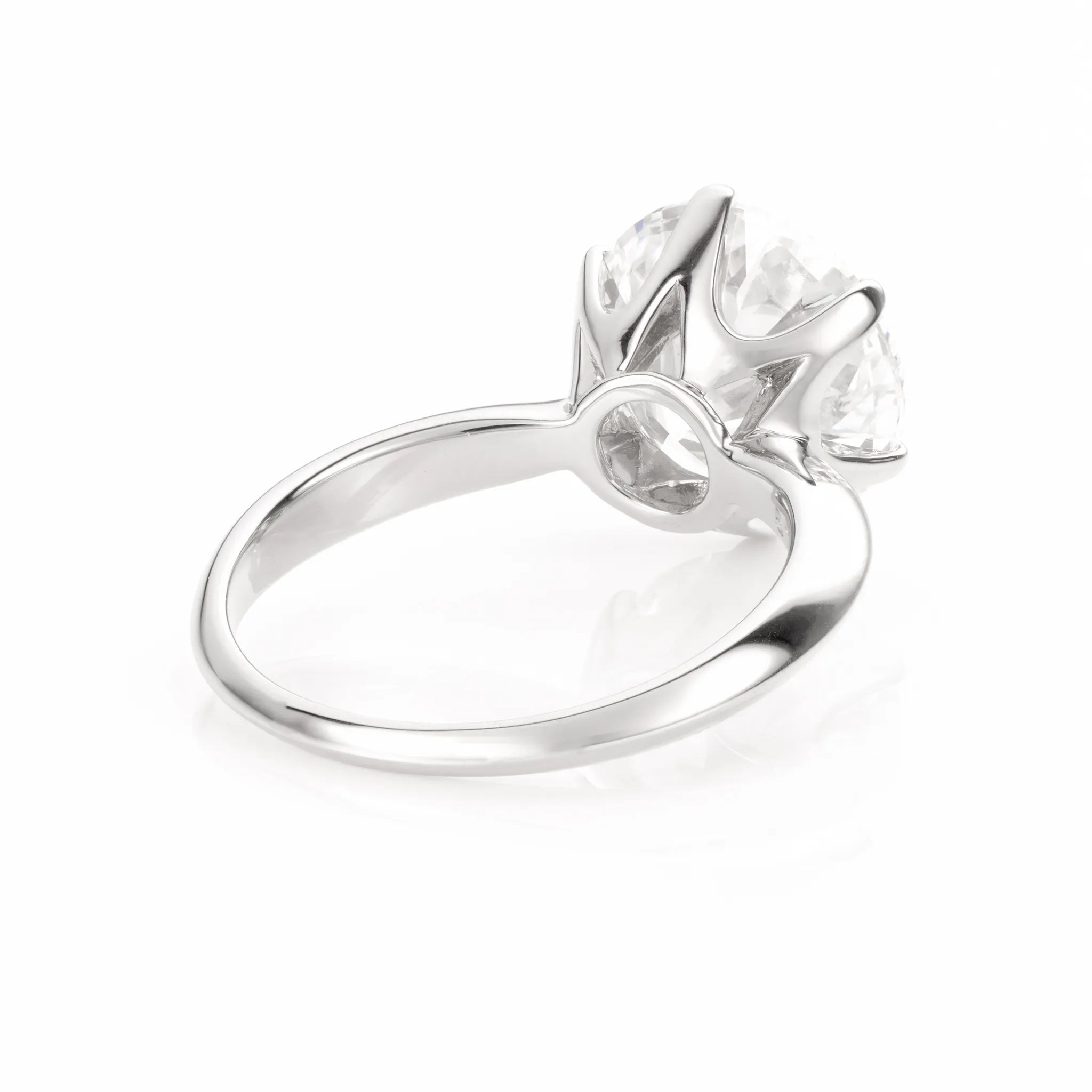 ダイヤモンド プラチナリング(ラボグロウン/5.03ct/鑑別書付)《WRGG0007》