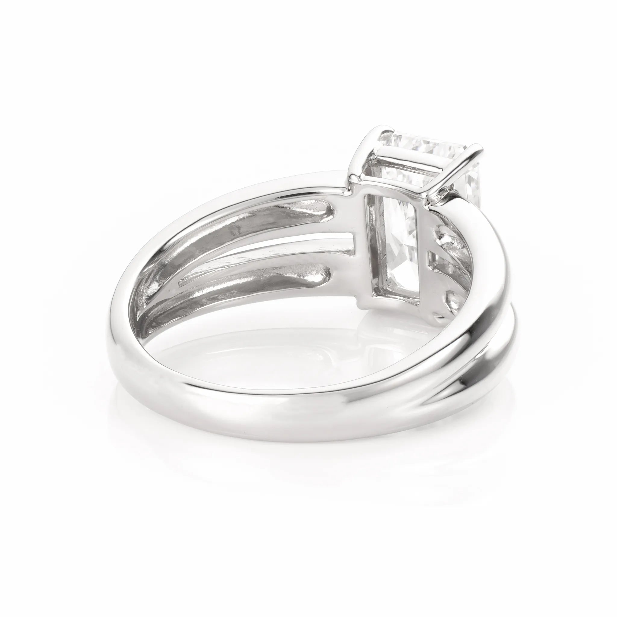 ダイヤモンド プラチナリング(ラボグロウン/2.03ct/鑑別書付)《WRGG0013》