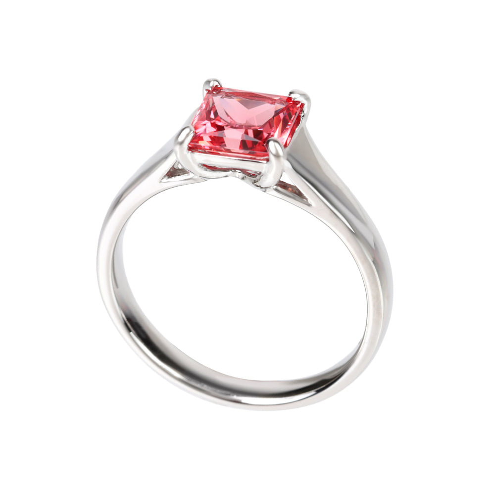 パパラチアサファイアプラチナリング(クレサンベール/9月誕生石)《WRGP4109》