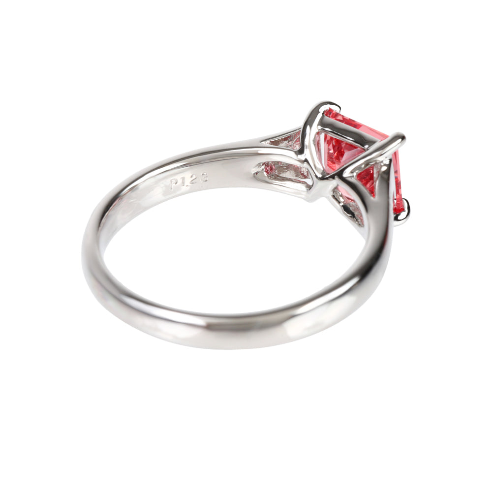 パパラチアサファイアプラチナリング(クレサンベール/9月誕生石)《WRGP4109》