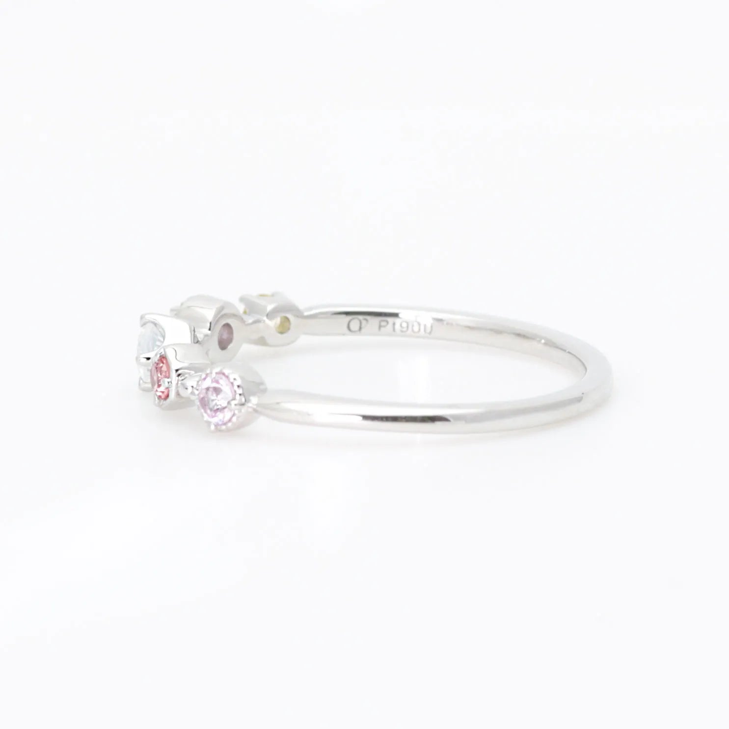 マルチカラー プラチナリング(暖色系)《WRGX4313》