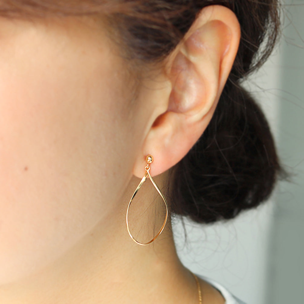 K18イヤリング《ZH10103-YG》