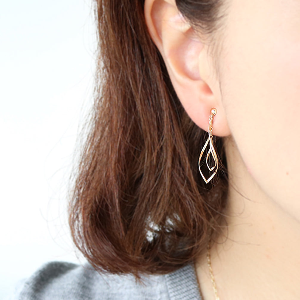 K18イヤリング《ZH10104-YG》