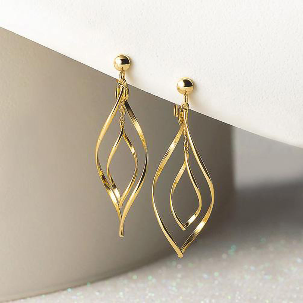 K18イヤリング《ZH10104-YG》