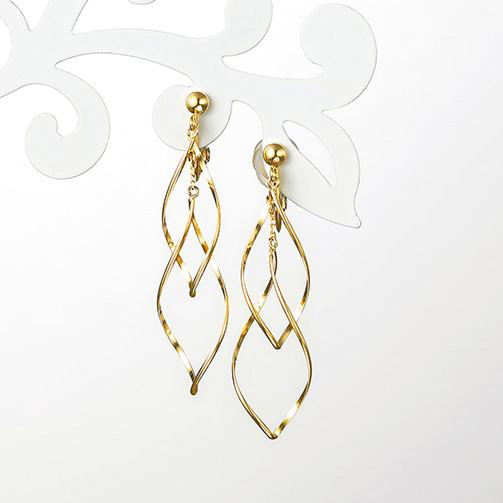 K18イヤリング《ZH10106-YG》