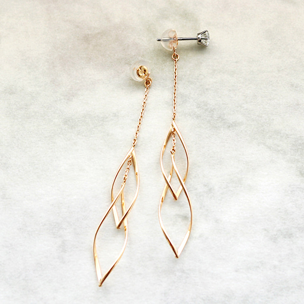 K18ピアスキャッチ《ZH10107-PG》