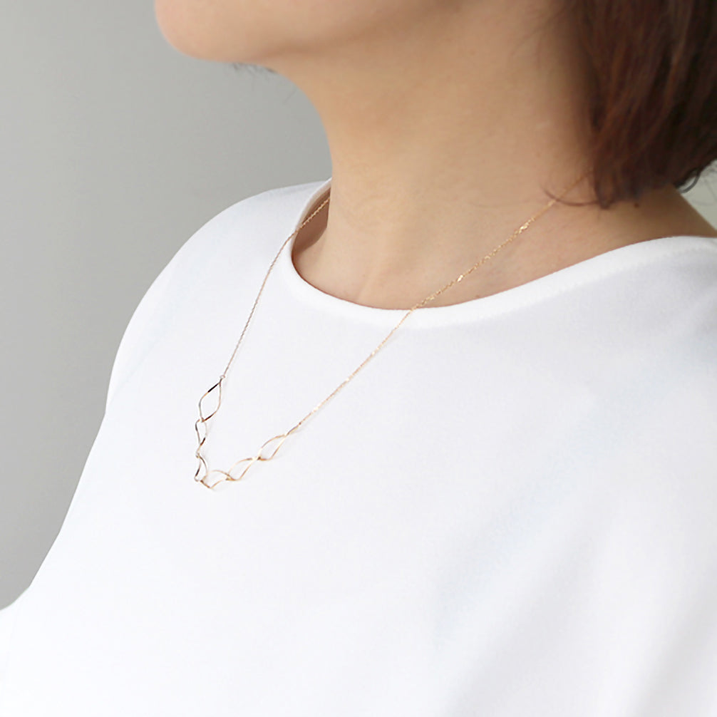 K18ネックレス《ZH10108-PG》