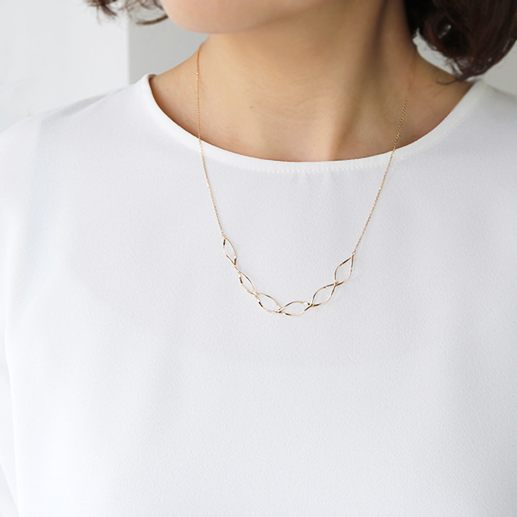 K18ネックレス《ZH10108-YG》