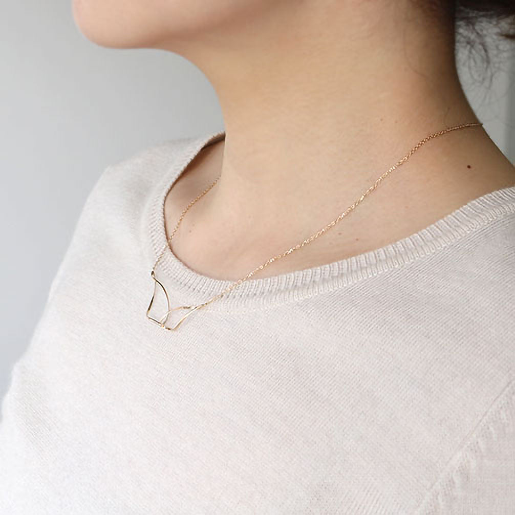 K18ネックレス《ZH10109-YG》