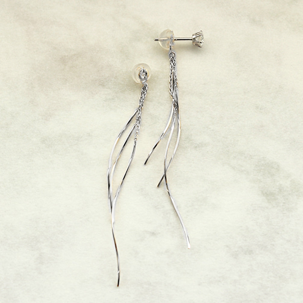 K14ピアスキャッチ《ZH10113-WG》