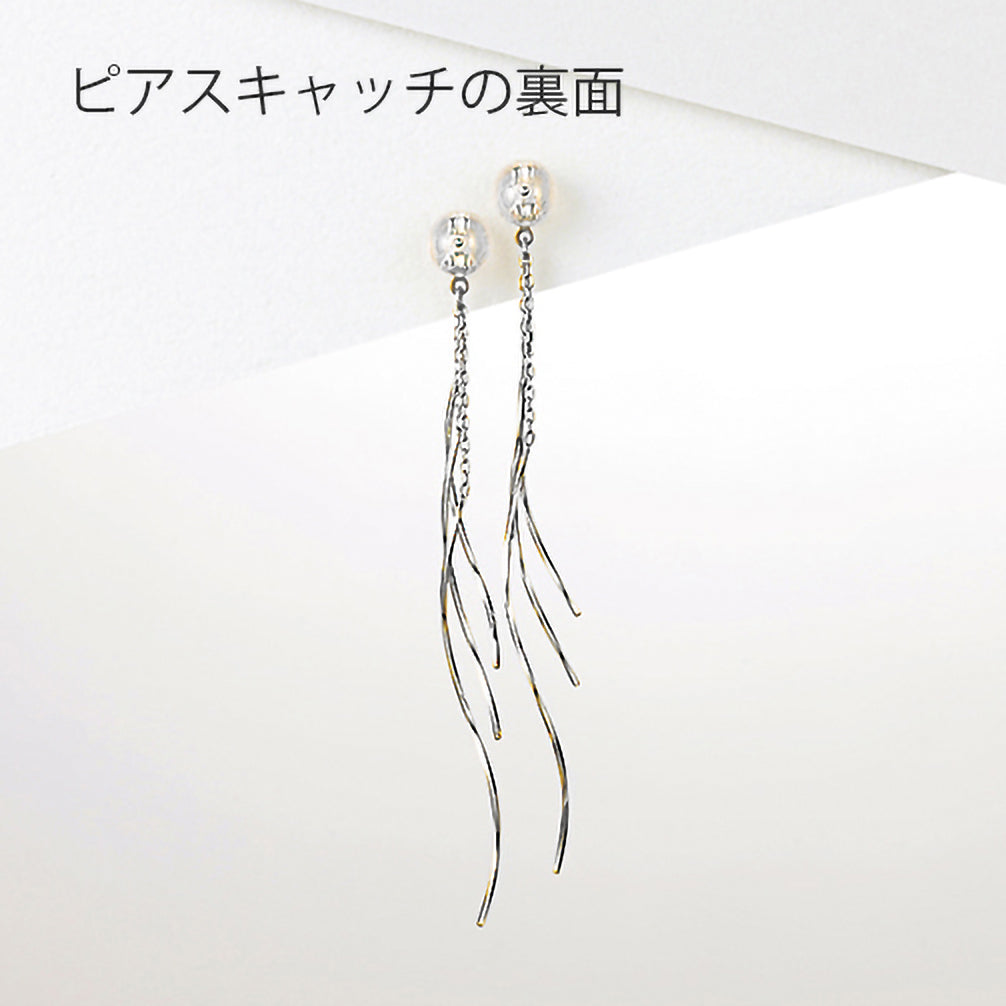 K14ピアスキャッチ《ZH10113-WG》