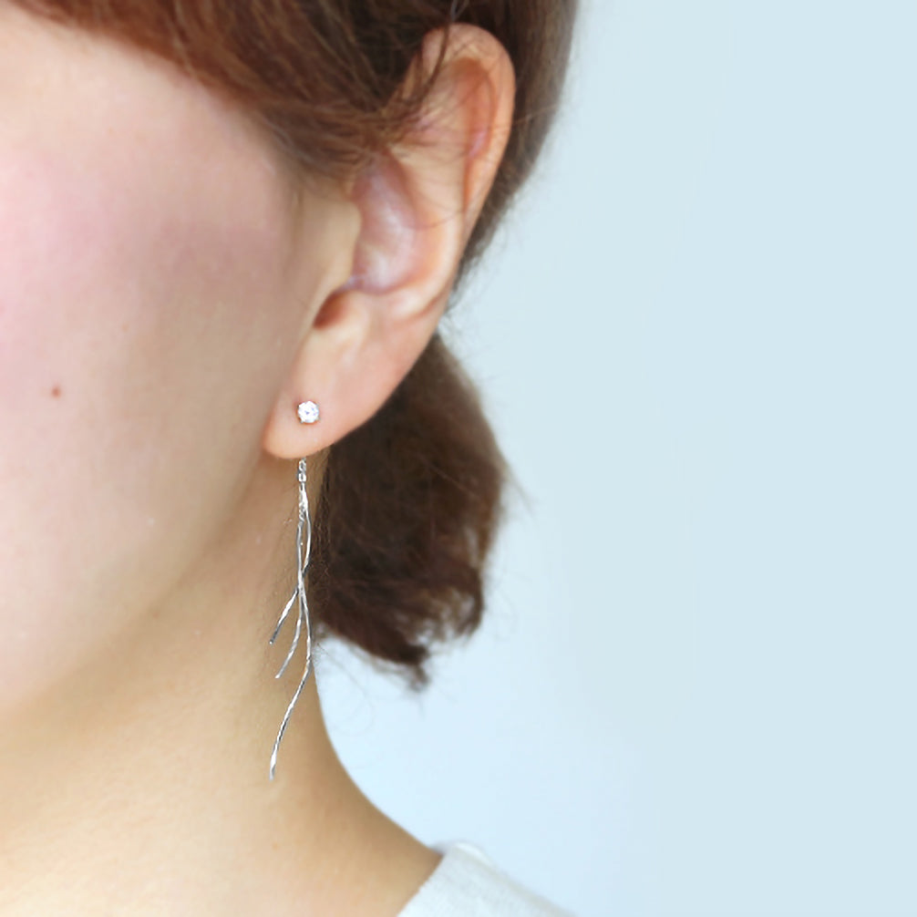 K14ピアスキャッチ《ZH10113-WG》