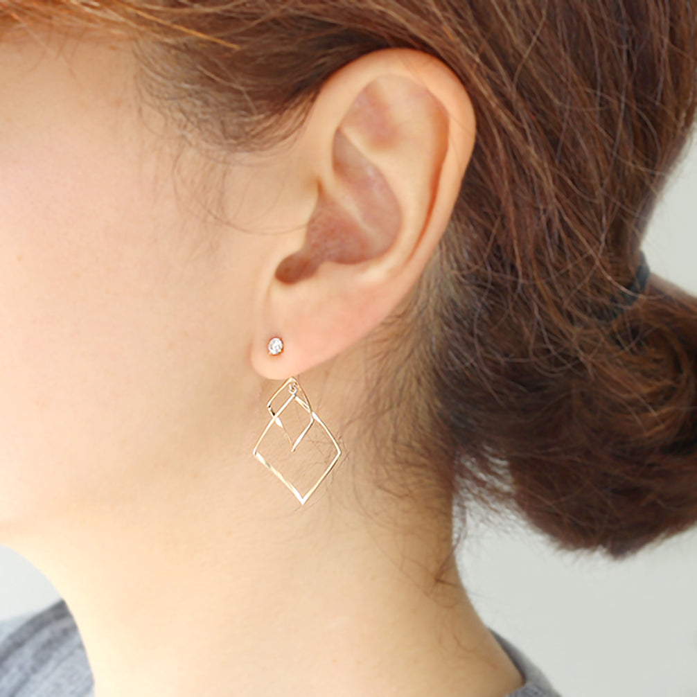 K18ピアスキャッチ《ZH10119-YG》