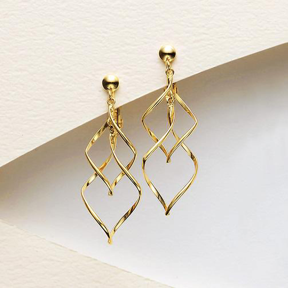 K18イヤリング《ZH10125-YG》