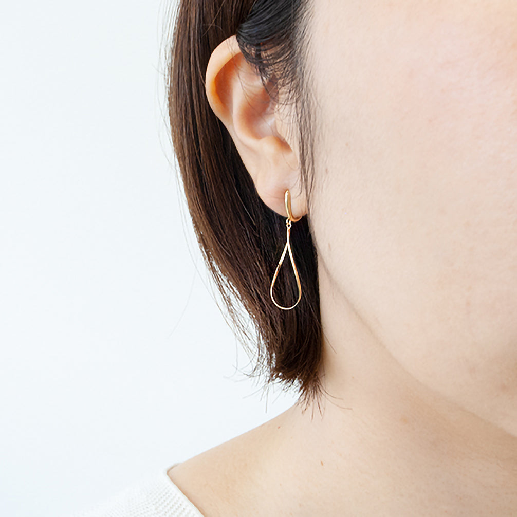 K18イヤリング《ZH10126-YG》