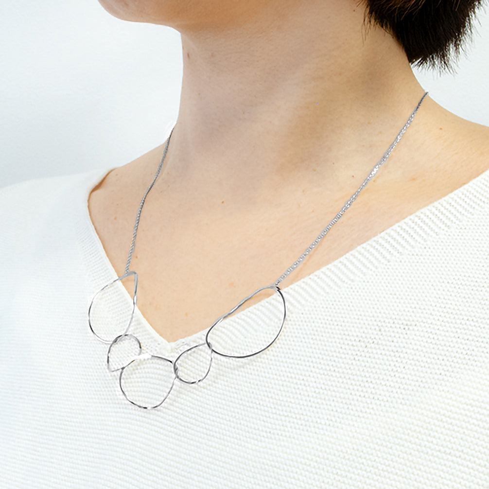 K14/K18ネックレス《ZH10127-WG》