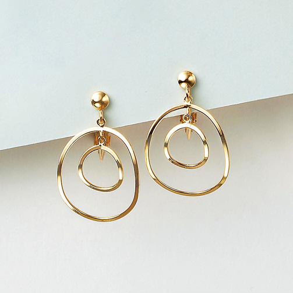 K18イヤリング《ZH10130-YG》