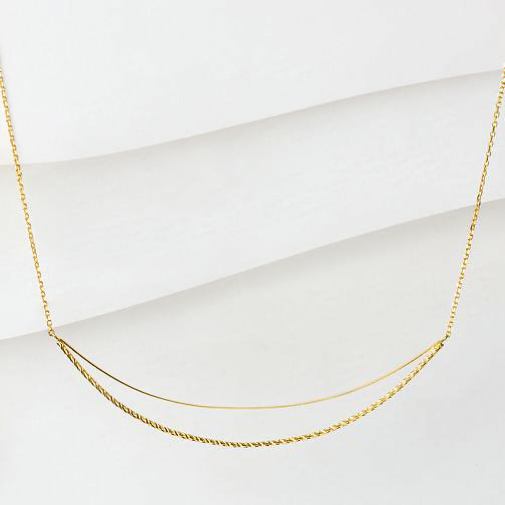 K18ネックレス《ZH10138-YG》