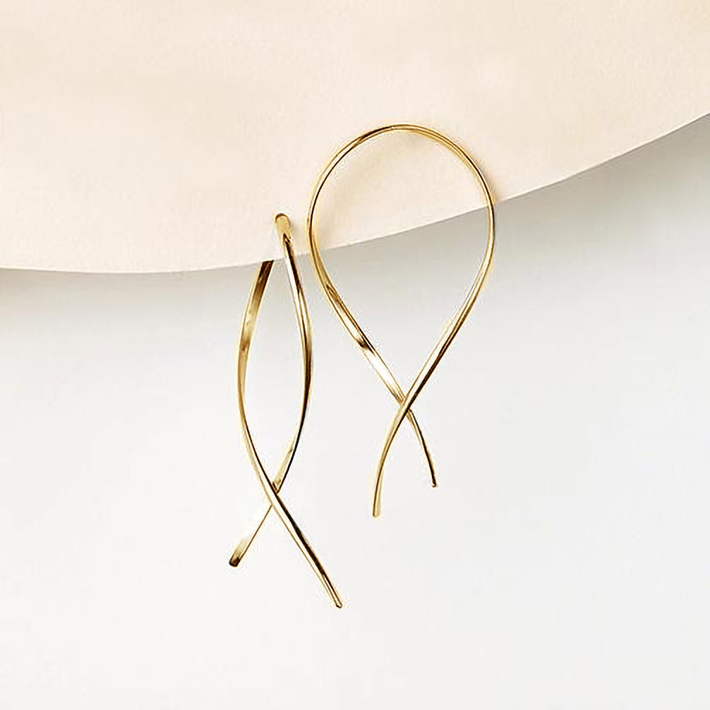 K18ピアス《ZH10146-YG》