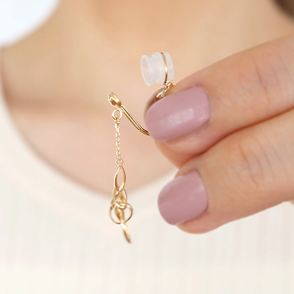 K18イヤリング《ZH10168-YG》