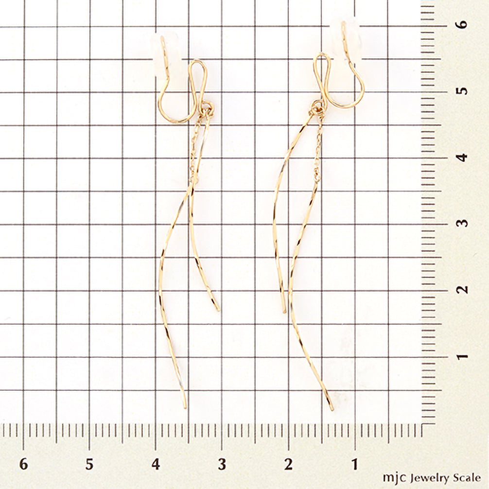 K18イヤリング《ZH10198-YG》