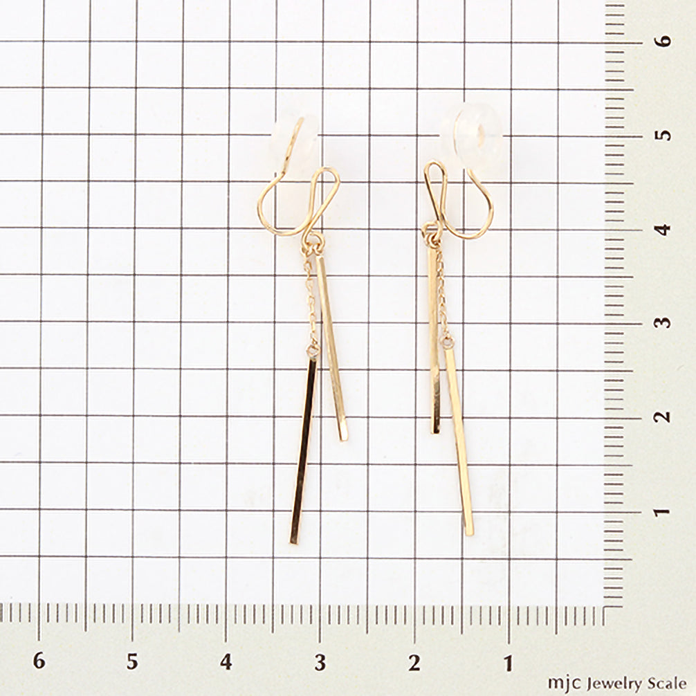 K18イヤリング《ZH10199-YG》