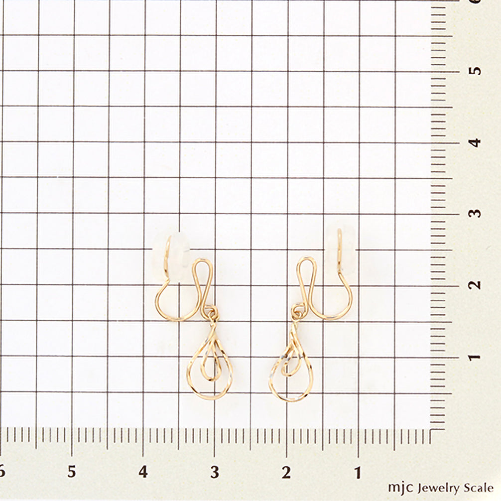 K18イヤリング《ZH10201-YG》