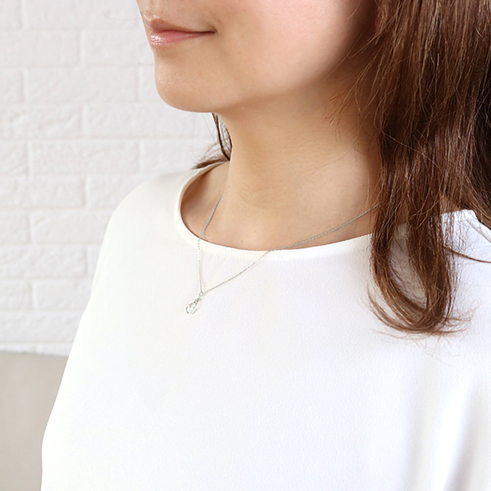 K14/K18ネックレス《ZH10202-WG》)