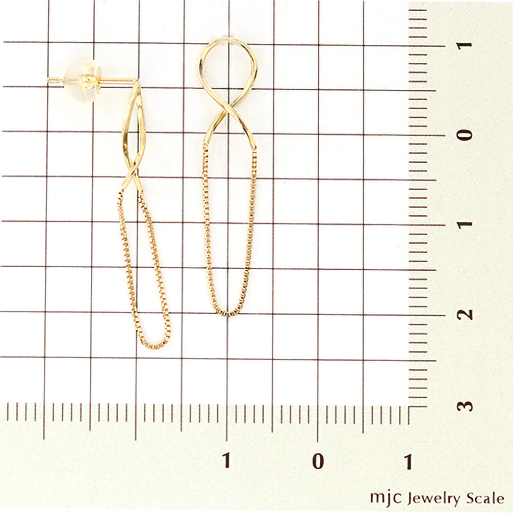 K18ピアス《ZH10212-YG》