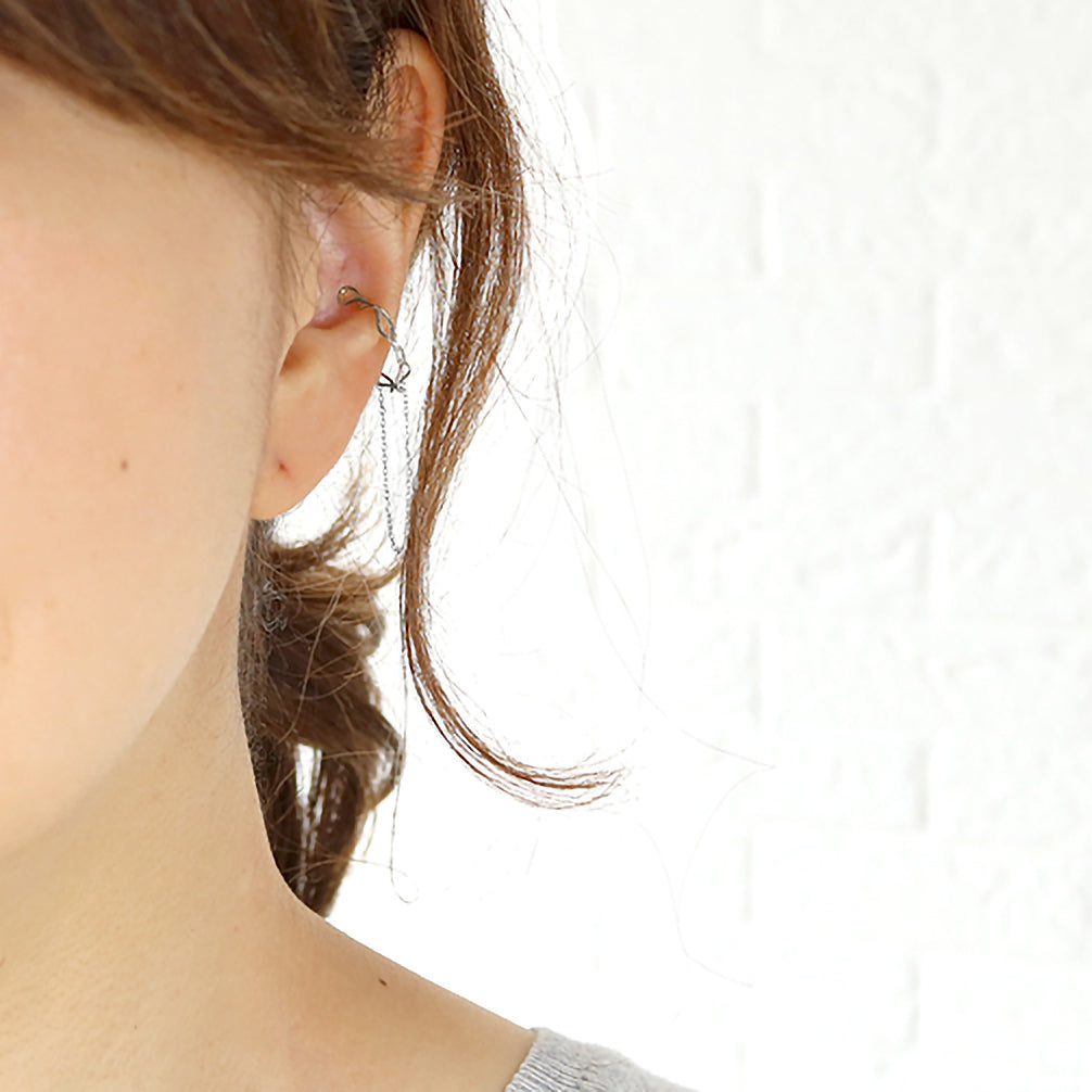 K14イヤーカフ(片側)《ZH10218-WG》