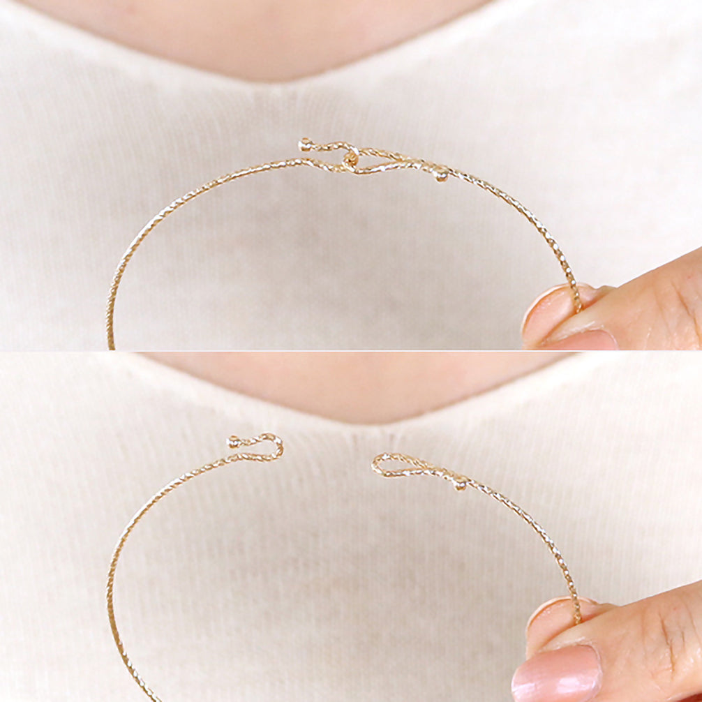 K18バングル《ZH10240-YG》