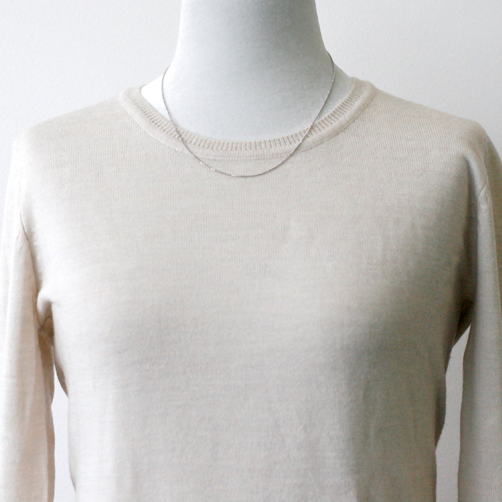 K18チェーン(ホワイトゴールド/カットボール/幅1.2mm/45cm/フリーアジャスター)《WNKY3745》