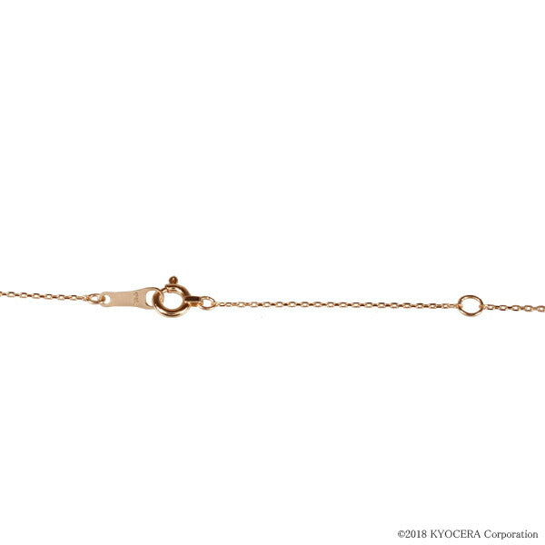 ダイヤモンド K18ネックレス(計0.2カラット/ハートモチーフ/4月誕生石)《BPDD3084W》