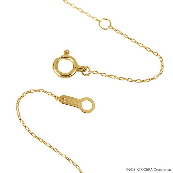 ダイヤモンド K18ネックレス(計0.15カラット/ライン/4月誕生石)《BPDD9771W》