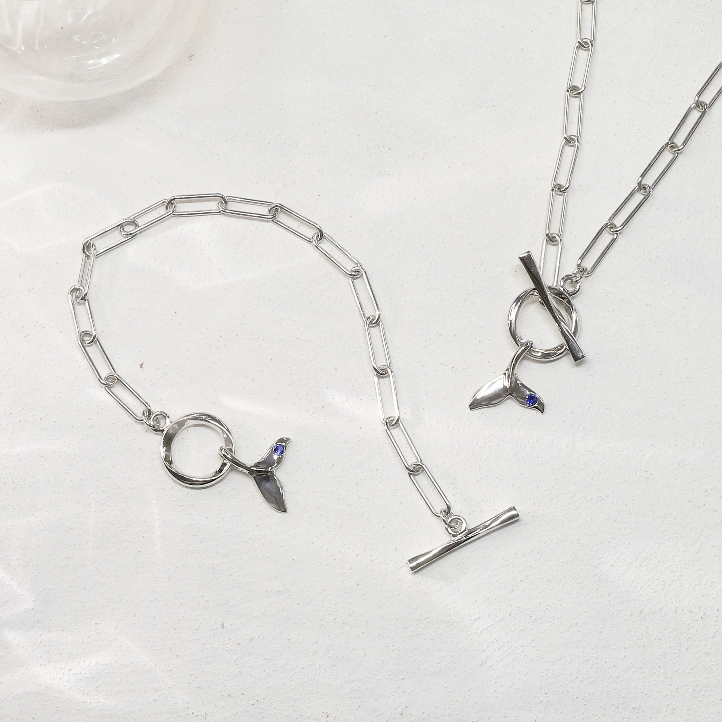 ブルーサファイア SVブレスレット(クレサンベール/モンプレジール/ホエールテール)《WBCS4289》