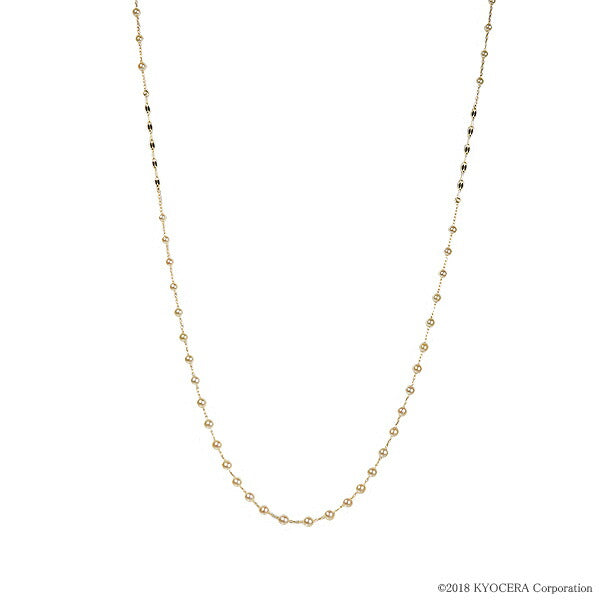 パール K14ネックレス(アコヤ真珠/ベビーパール/2.5mm~3.5mm/6月誕生石)《JNKQ1046》