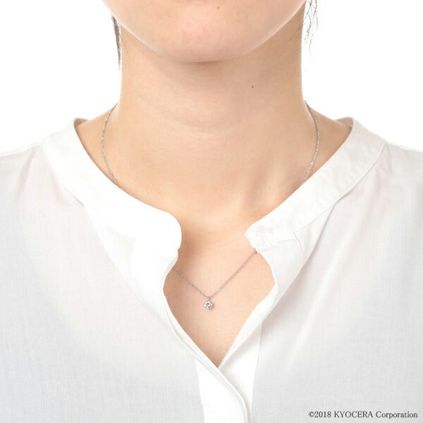 ダイヤモンド プラチナネックレス(0.3カラット/6本爪/一粒/純プラチナ/プラチナ999/造幣局品位刻印付/4月誕生石)《OPDD1085》