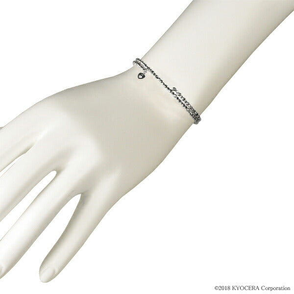 K18ブレスレット(カットボール/フリーサイズ/形状記憶)《WBCY3772》