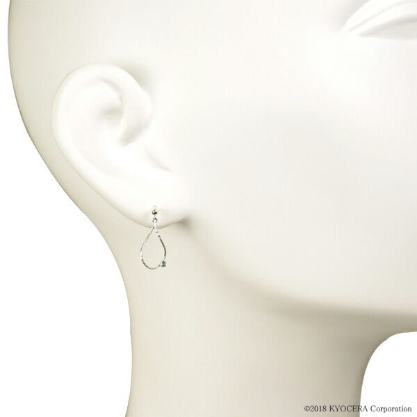 アレキサンドライト K10セラミックピアス(クレサンベール/6月誕生石)《WEPA3041》