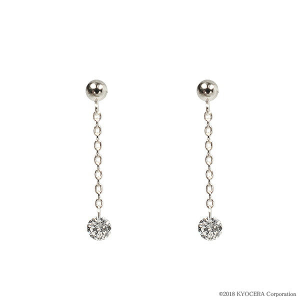 ダイヤモンド プラチナピアス(計0.15カラット/レーザーホール/4月誕生石)《WEPD2682》