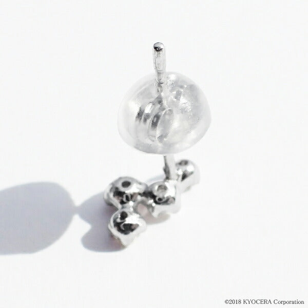 ダイヤモンド プラチナピアス(計0.12カラット/4月誕生石)《WEPD2986》