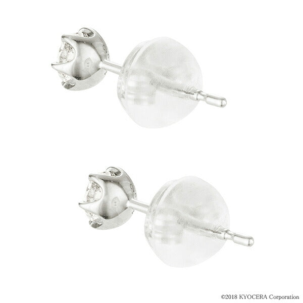 ダイヤモンド プラチナピアス(計0.2カラット/H&C/スタッド/4月誕生石)《WEPD3621》