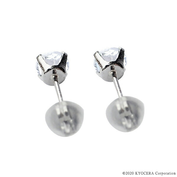 アクアマリン PTピアス(スタッド/3月誕生石)《WEPN2962》