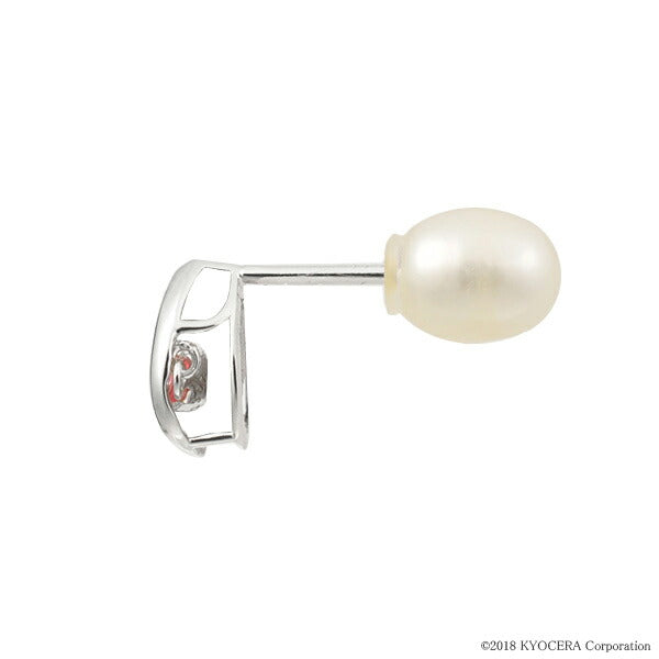 パパラチアサファイア K18ピアス(クレサンベール/ダンシングストーン/雫モチーフ/パールキャッチ/9月誕生石)《WEPP2719》