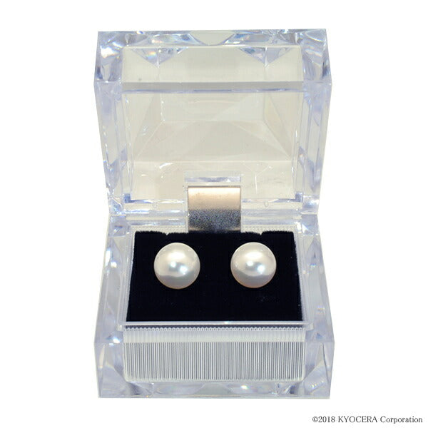 パール セラミックピアス(アコヤ真珠/9.0mm~9.5mm/スタッド/6月誕生石)《WEPQ2693》